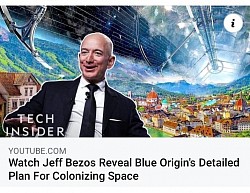 Jeff Bezos really wanted to Colonize Outerspace